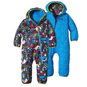 Patagonia • Reversible Baby Puff-Ball Bunting